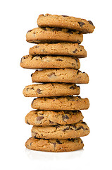 Image showing Chocolate chip cookies