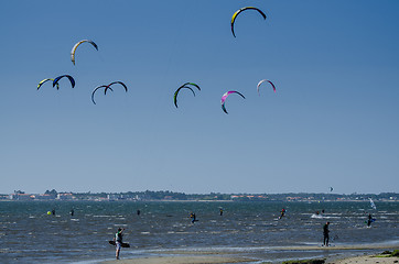 Image showing Participants in the Portuguese National Kitesurf Championship 20