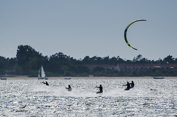 Image showing Participants in the Portuguese National Kitesurf Championship 20