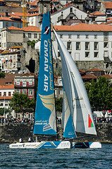 Image showing Oman Air compete in the Extreme Sailing Series