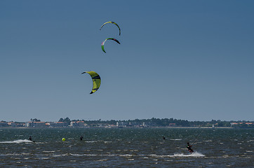 Image showing Participants in the Portuguese National Kitesurf Championship 20