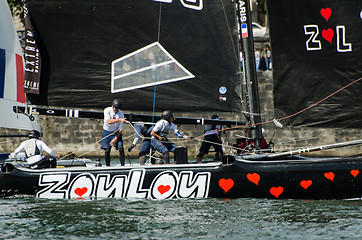 Image showing ZouLou compete in the Extreme Sailing Series