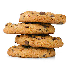 Image showing Stack of cookies