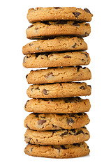 Image showing Stack of cookies