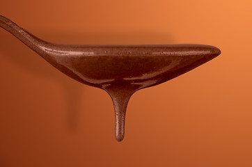 Image showing Chocolate dripping