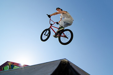 Image showing BMX Bike Stunt Table Top