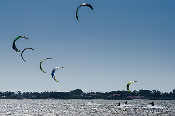 Image showing Participants in the Portuguese National Kitesurf Championship 20