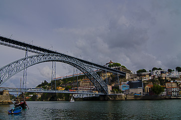 Image showing Steel bridge Ponte dom Luis