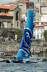 Image showing The Wave - Muscat compete in the Extreme Sailing Series