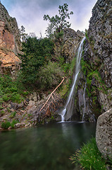 Image showing Beautiful waterfall