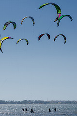 Image showing Participants in the Portuguese National Kitesurf Championship 20