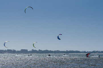 Image showing Participants in the Portuguese National Kitesurf Championship 20