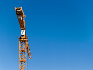 Image showing Construction Crane