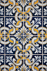 Image showing Traditional spanish ceramic tiles