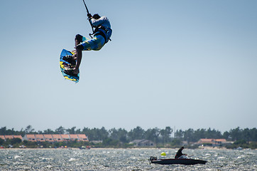 Image showing Paulo Azevedo in the Portuguese National Kitesurf Championship 2