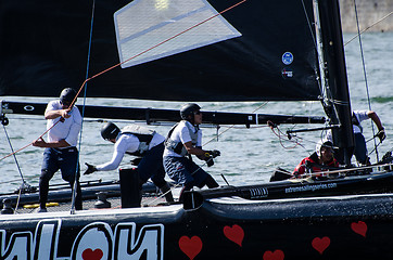 Image showing ZouLou compete in the Extreme Sailing Series