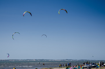 Image showing Participants in the Portuguese National Kitesurf Championship 20