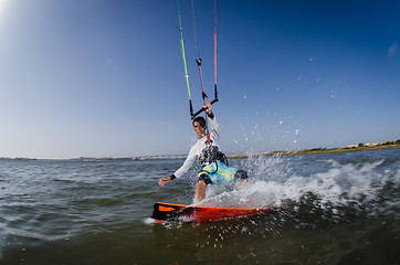 Image showing Kite Surfer