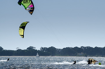 Image showing Participants in the Portuguese National Kitesurf Championship 20