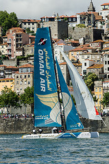 Image showing Oman Air compete in the Extreme Sailing Series