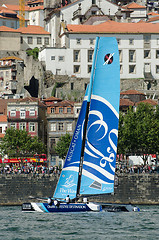 Image showing The Wave - Muscat compete in the Extreme Sailing Series