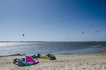 Image showing Participants in the Portuguese National Kitesurf Championship 20