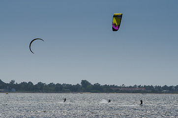 Image showing Rui Duarte Silva in the Portuguese National Kitesurf Championshi