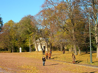 Image showing Slottsparken in Oslo