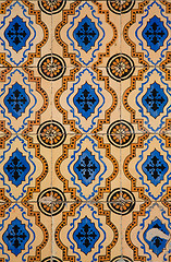 Image showing Vintage azulejos