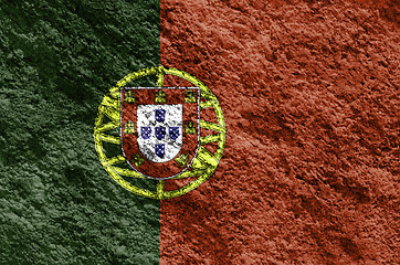 Image showing Portugal grunge flag