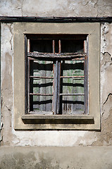 Image showing Old window