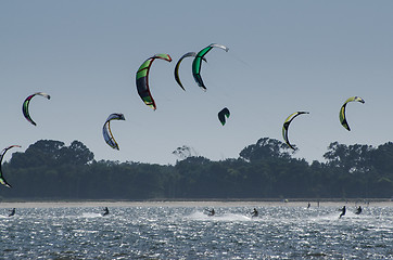 Image showing Participants in the Portuguese National Kitesurf Championship 20