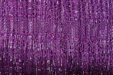 Image showing Purple fabric background