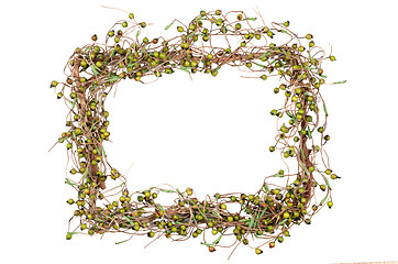 Image showing Christmas frame decoration 