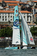 Image showing GAC Pindar compete in the Extreme Sailing Series