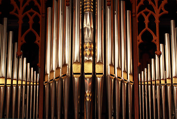 Image showing Organ Pipes