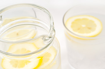 Image showing fresh lemonade drink