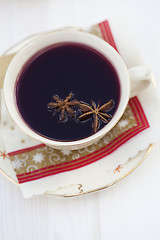 Image showing Mulled wine for Christmas