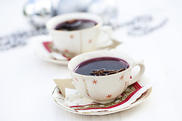 Image showing Mulled wine for Christmas