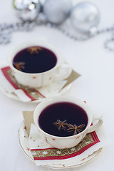 Image showing Mulled wine for Christmas