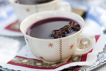 Image showing Mulled wine for Christmas