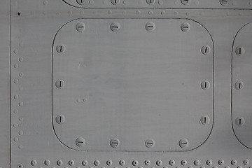 Image showing metal surface with hatch