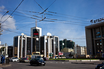 Image showing Place  Myasnitskie vorota, Moscow, Russia