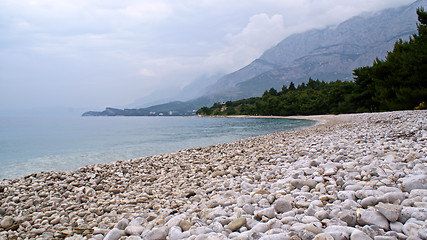 Image showing Stone beach
