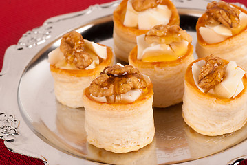 Image showing Filled vol au vents