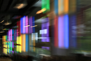 Image showing colorful motion blur