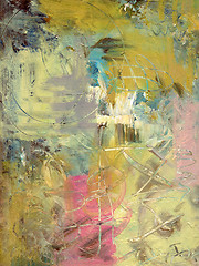 Image showing analog abstract painting