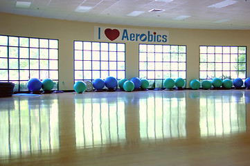 Image showing Aerobics Gym