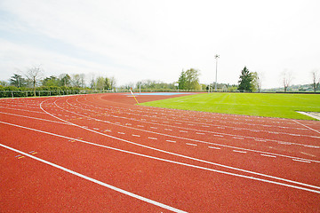 Image showing Running track 