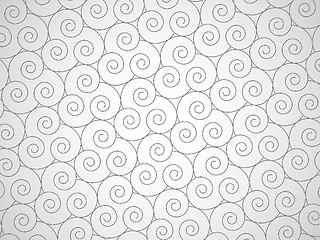 Image showing Abstract spirals background